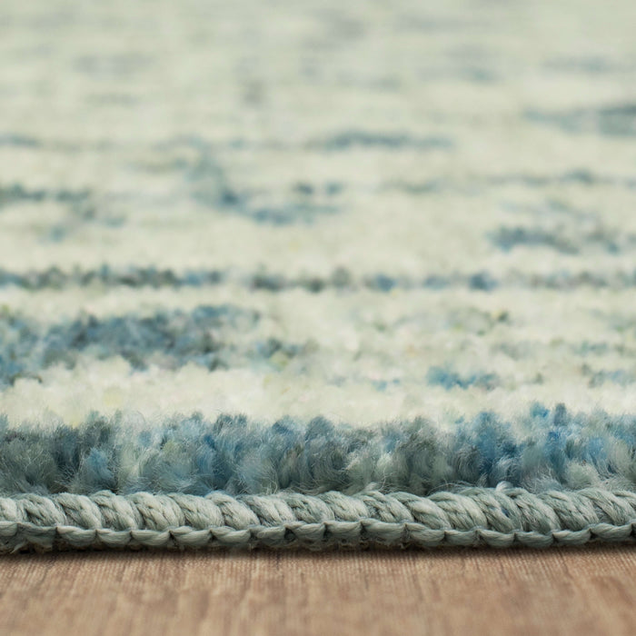 Technicolor Dixon Aqua Area Rug