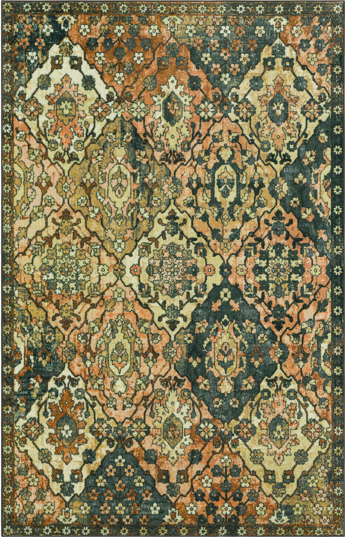 Technicolor Corinne Blush Area Rug