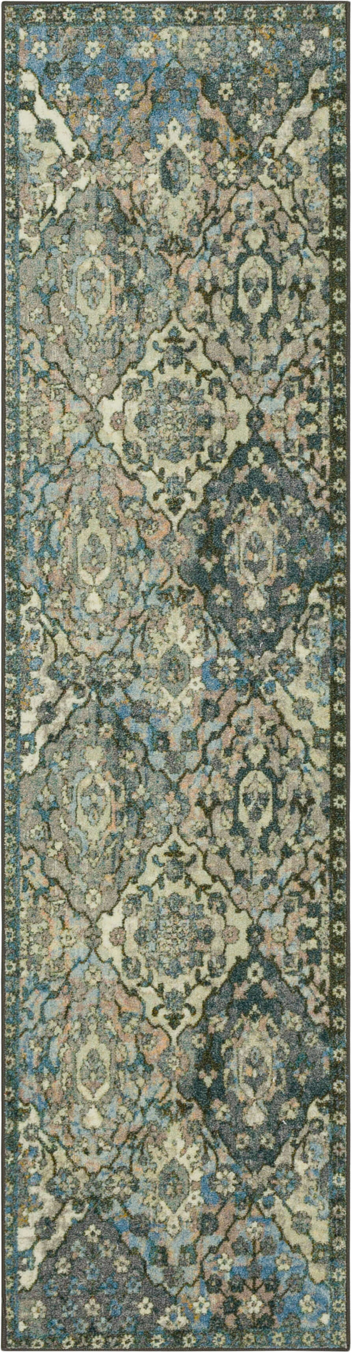 Technicolor Corinne Denim Area Rug