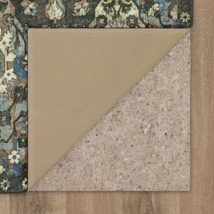 Technicolor Corinne Denim Area Rug