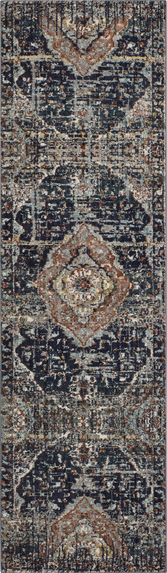 Karastan Soiree Solace Indigo Area Rug