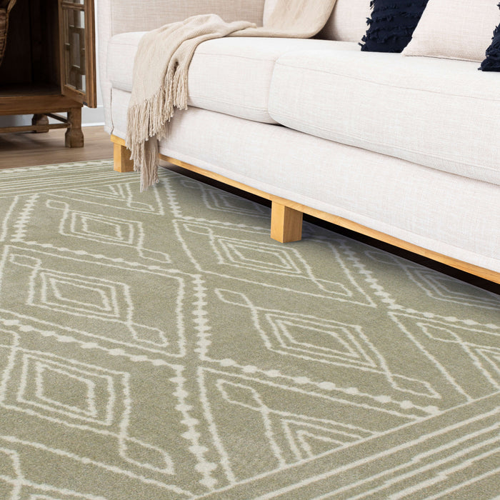 Technicolor Smith Natural Area Rug