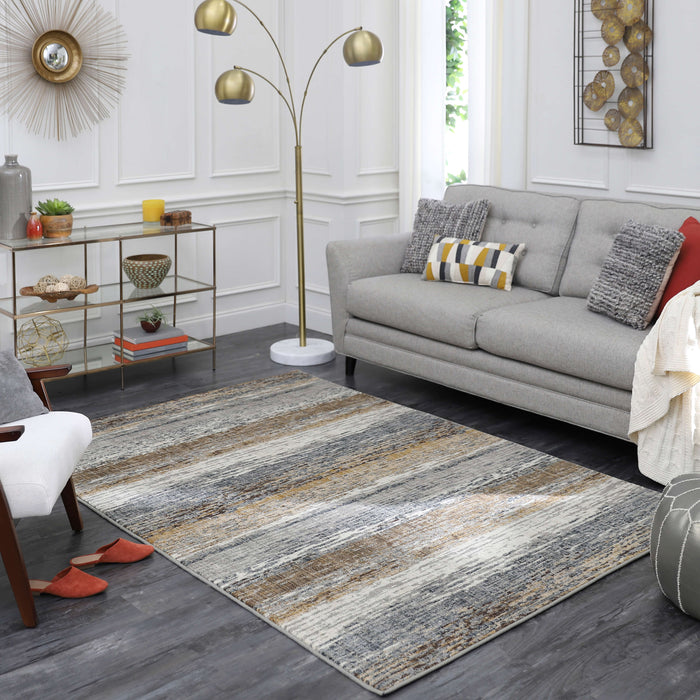 Specular Gray Area Rug by Scott Living