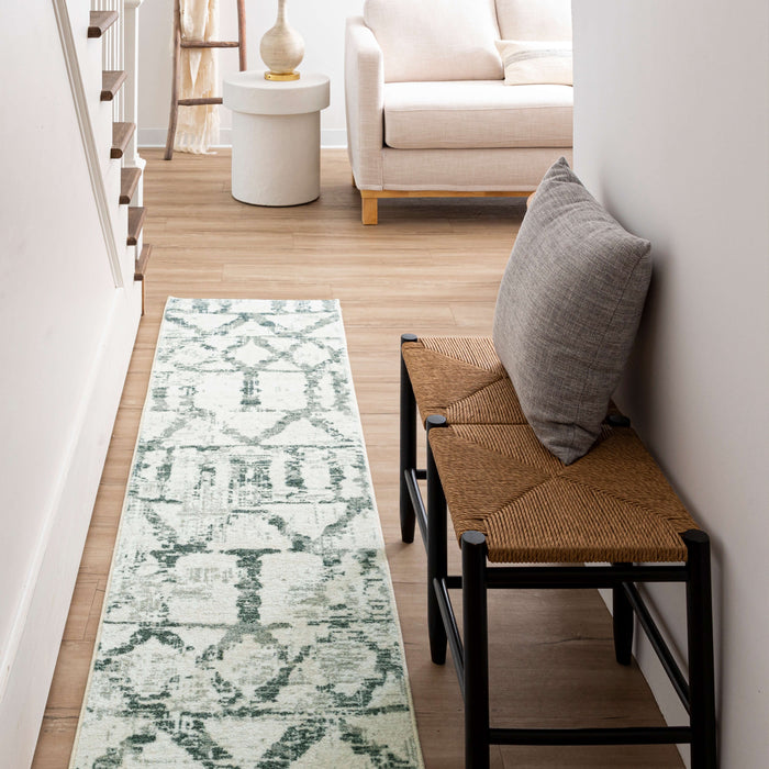 Technicolor Stell Grey Area Rug