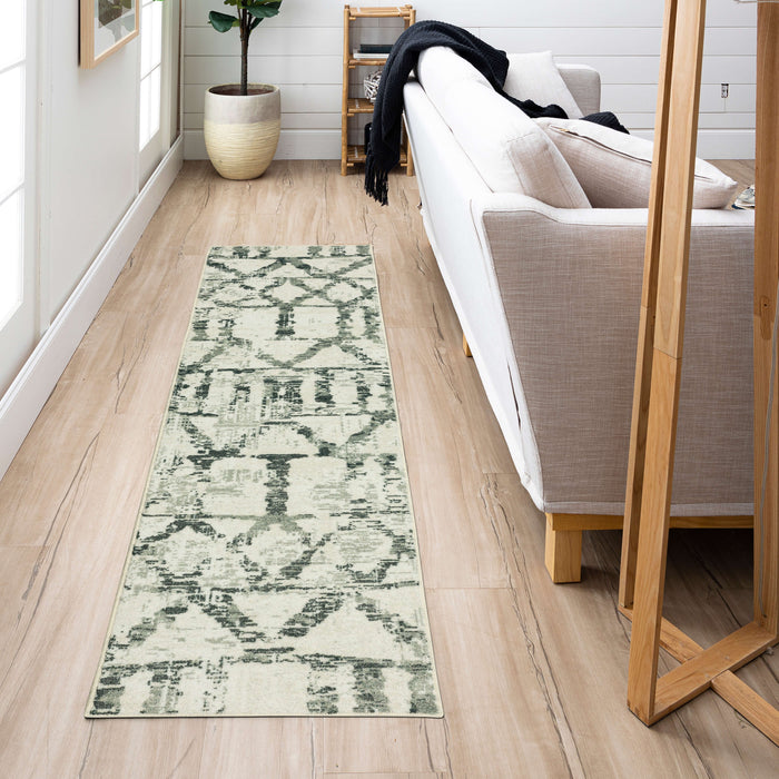 Technicolor Stell Grey Area Rug