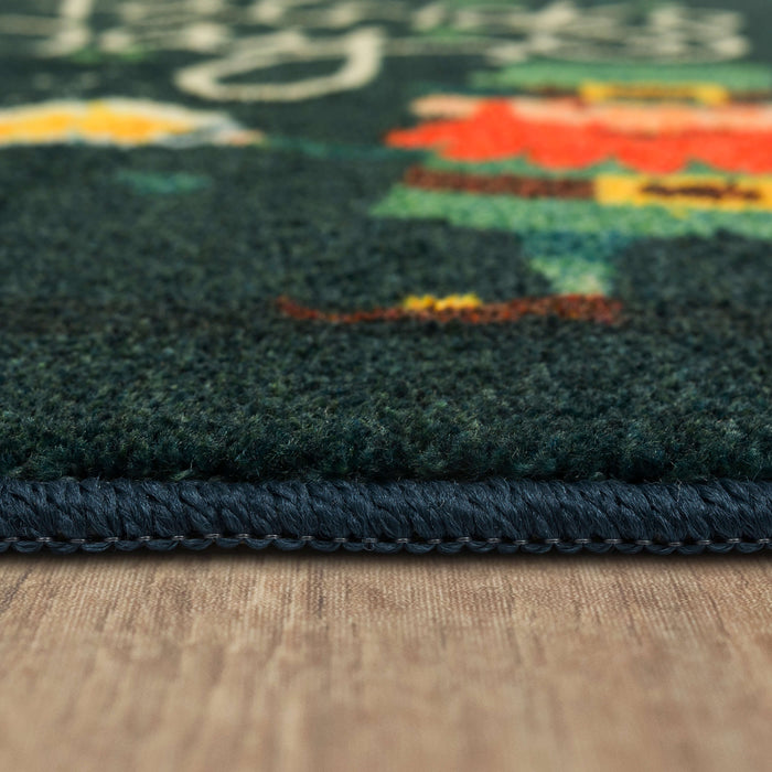 St. Patrick's Day Cheers Green Accent Rug