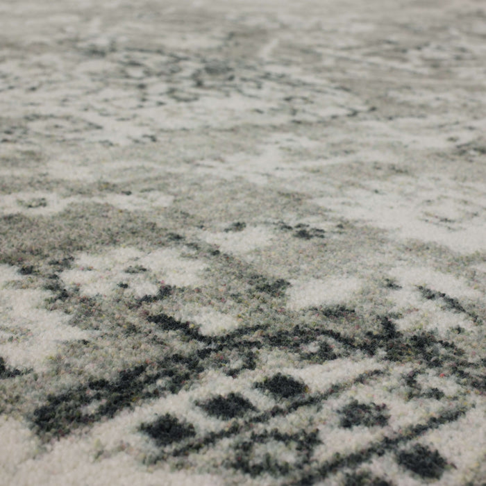 Technicolor Lantana Gray Area Rug