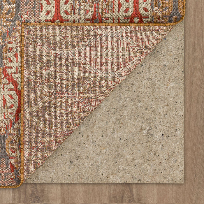 Jackson Distressed Ikat Spice Area Rug