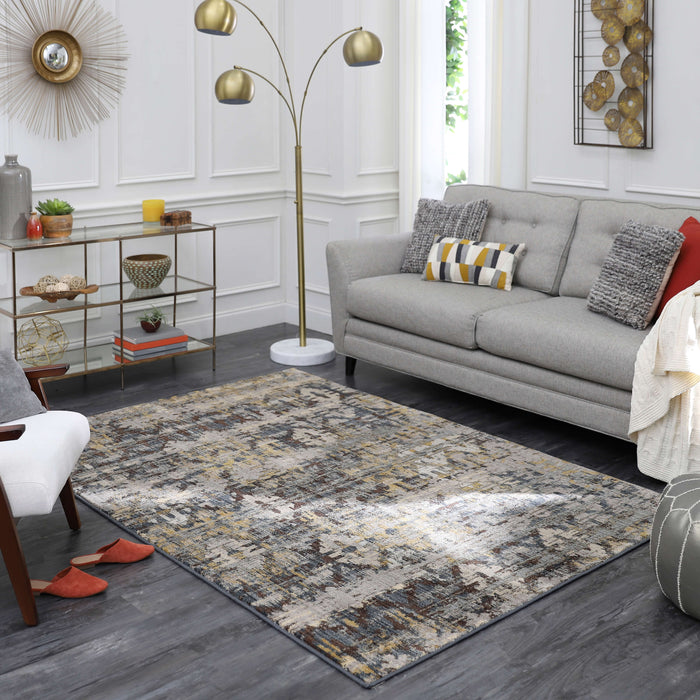Synthesis Gray Area Rug by Scott Living