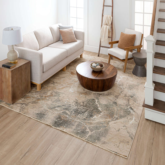 Karastan Echo Tesoro Cream Area Rug