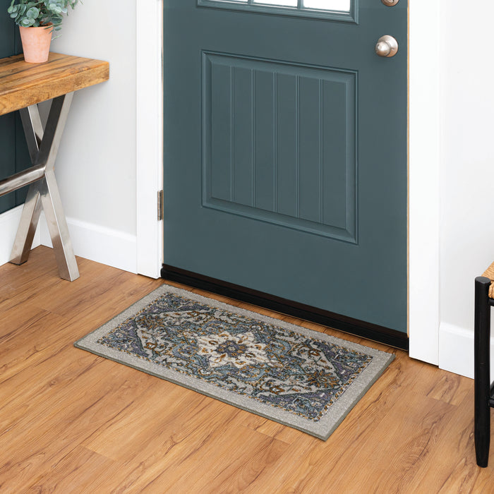 Caroline Medium Blue Area Rug
