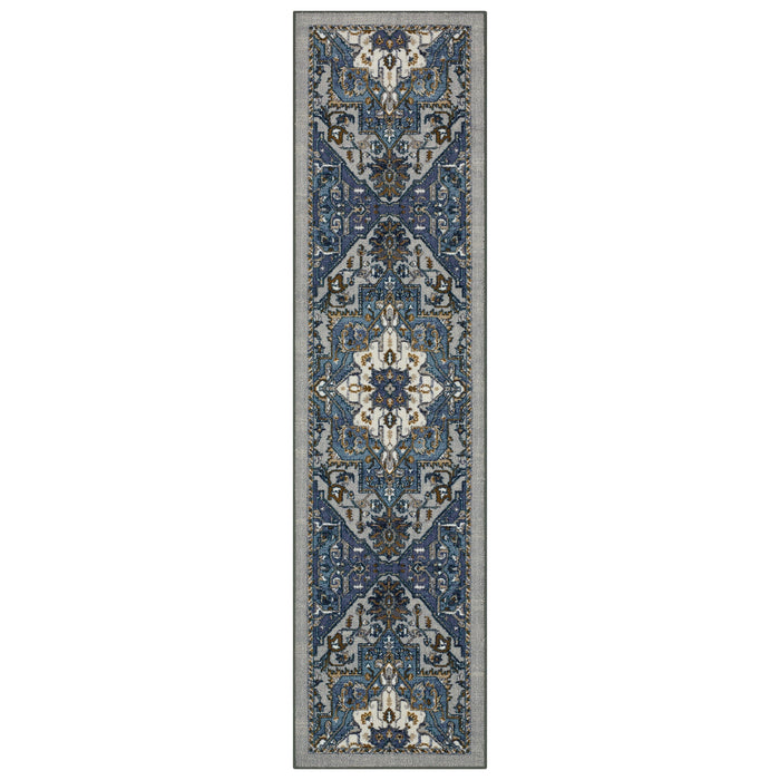 Caroline Medium Blue Area Rug