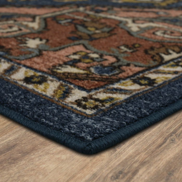 Caroline Navy Area Rug