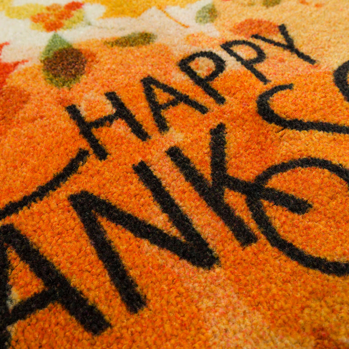 Thanksgiving Leaves Spice Accent Rug