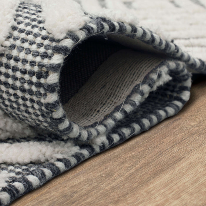 Karastan Sirocco By Drew & Jonathan Home Tipaza Black/White Area Rug