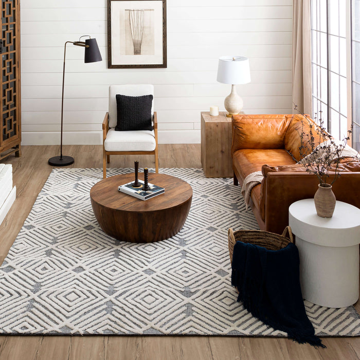 Karastan Sirocco By Drew & Jonathan Home Tipaza Black/White Area Rug
