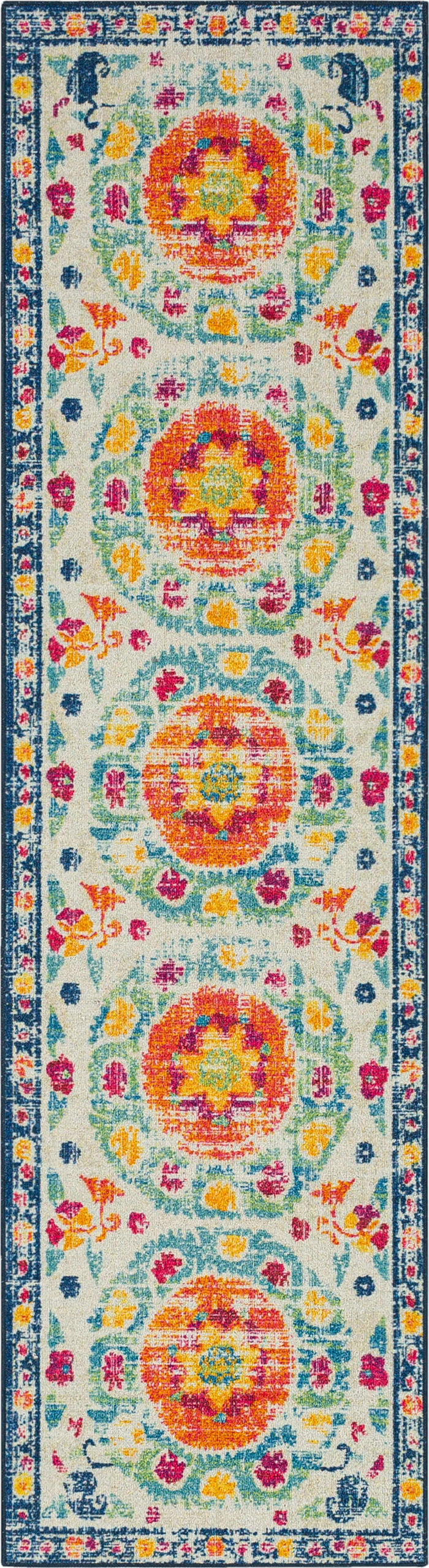 Mira Navy Area Rug