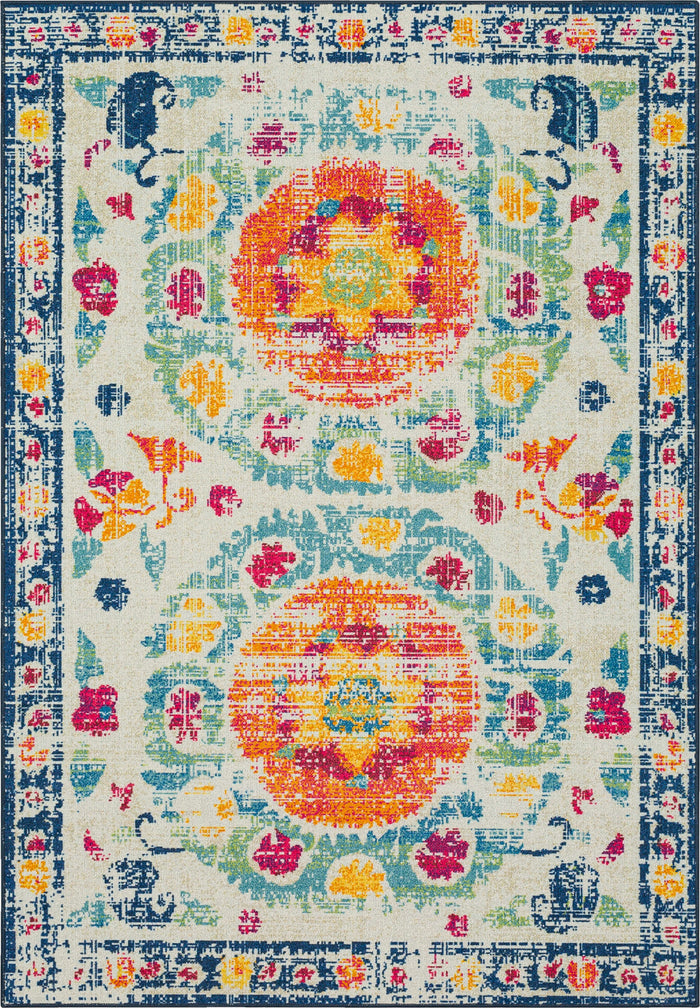 Mira Navy Area Rug