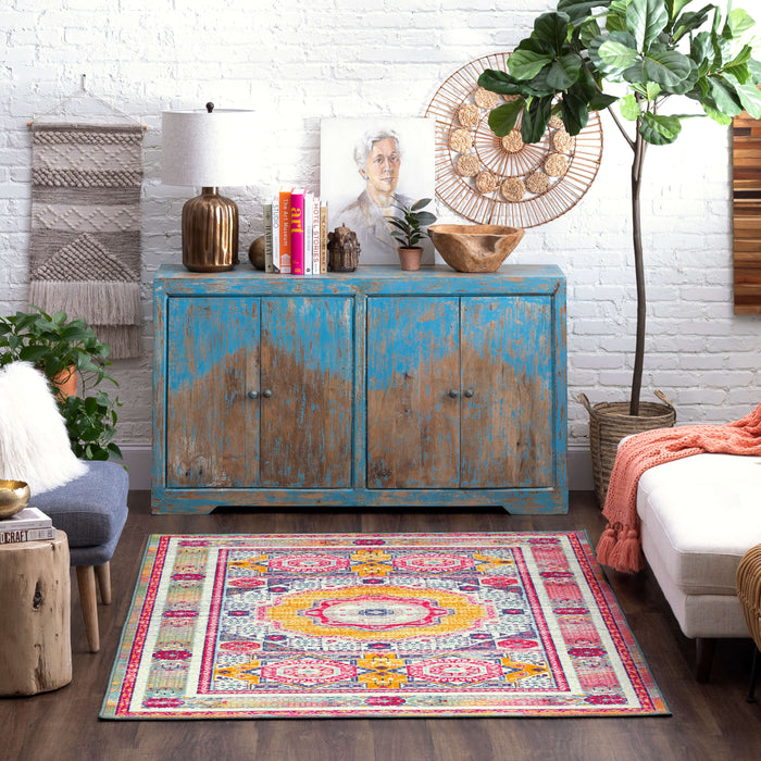Sandra Multicolor Area Rug