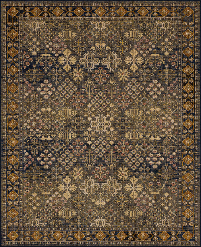 Karastan Bedouin Topkhana Navy Area Rug