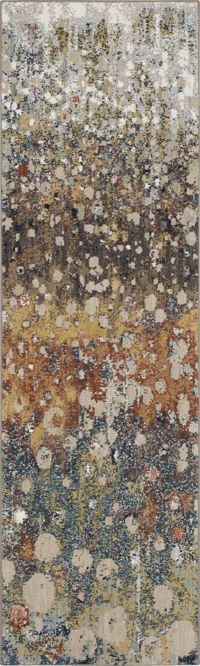 Karastan Soiree Torrent Rose Gold Area Rug