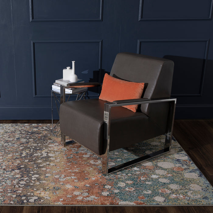 Karastan Soiree Torrent Rose Gold Area Rug