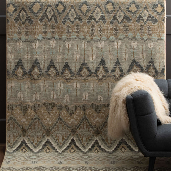 Karastan Titanium Transcendent Grey Area Rug