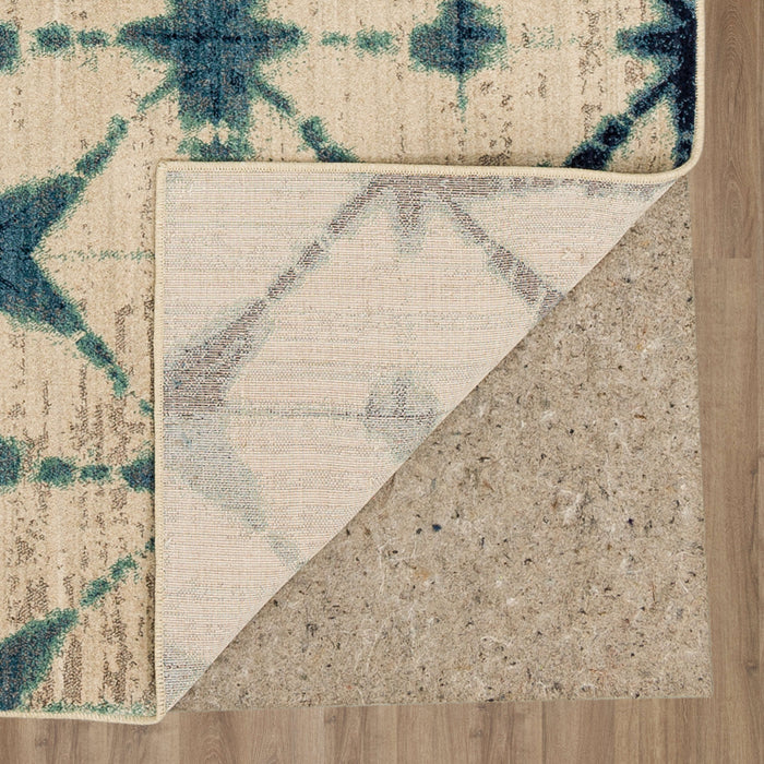 Karastan Expressions Triangle Accordion Beige by Scott Living