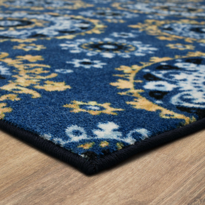 Technicolor Maren Medium Blue Area Rug
