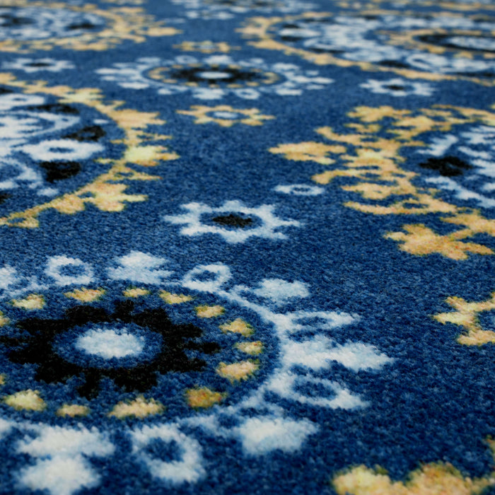 Technicolor Maren Medium Blue Area Rug