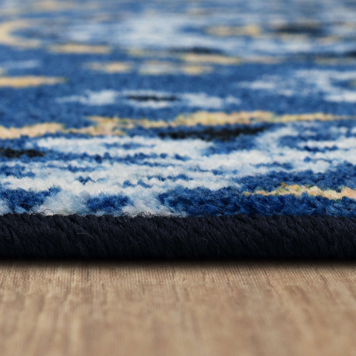 Technicolor Maren Medium Blue Area Rug