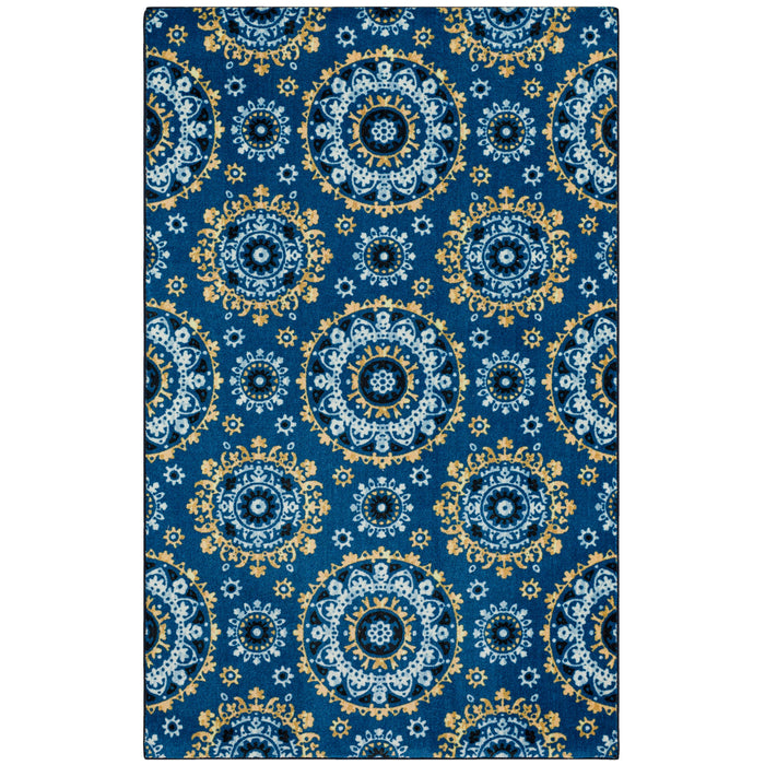 Technicolor Maren Medium Blue Area Rug