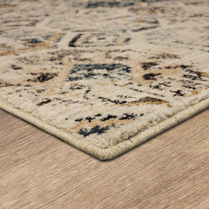 Karastan Elements Tunis Beige Area Rug