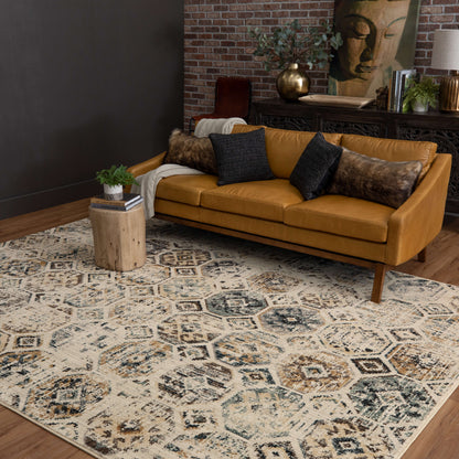 Karastan Elements Tunis Beige Area Rug