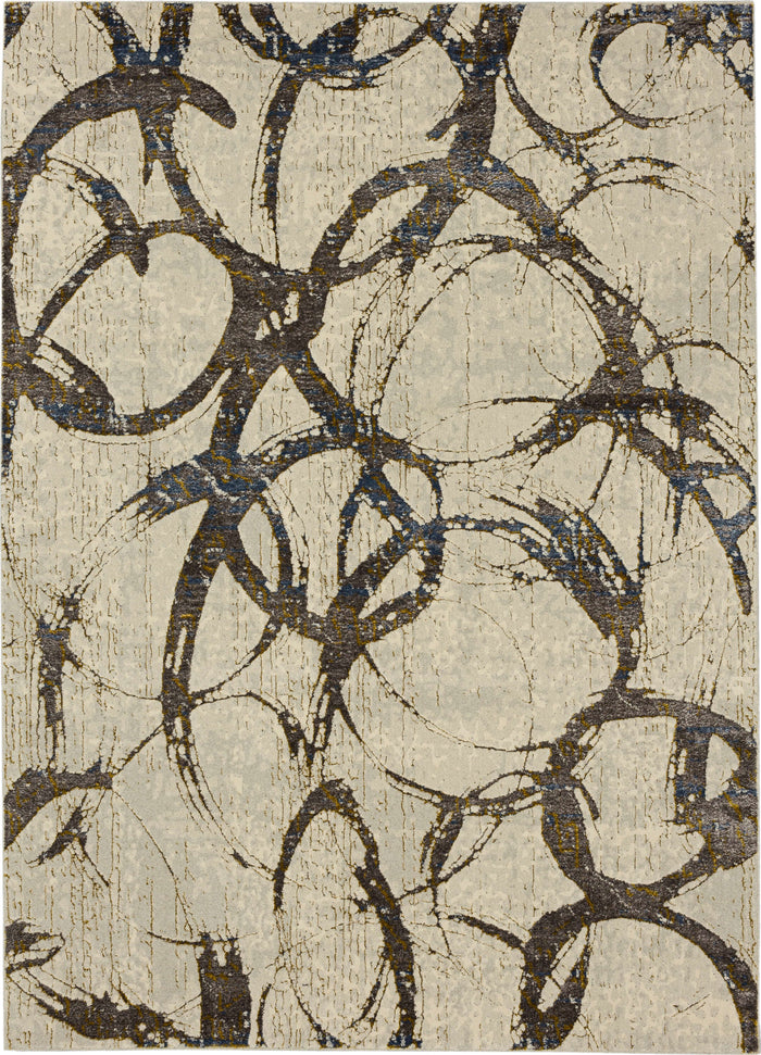 Karastan Omni Upala Periwinkle Area Rug