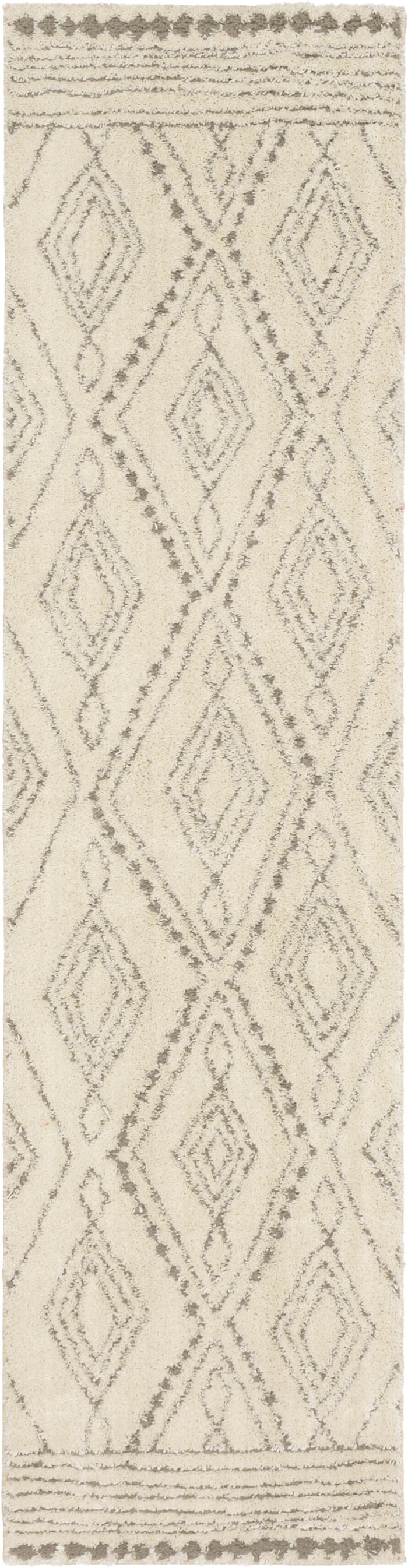 Brizo Woodland White & Gray Area Rug