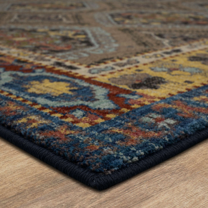 Karastan Pandora Vainglory Taupe Area Rug