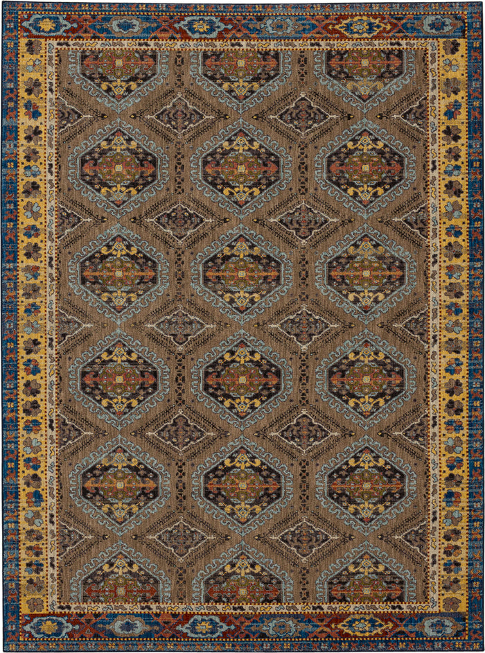 Karastan Pandora Vainglory Taupe Area Rug