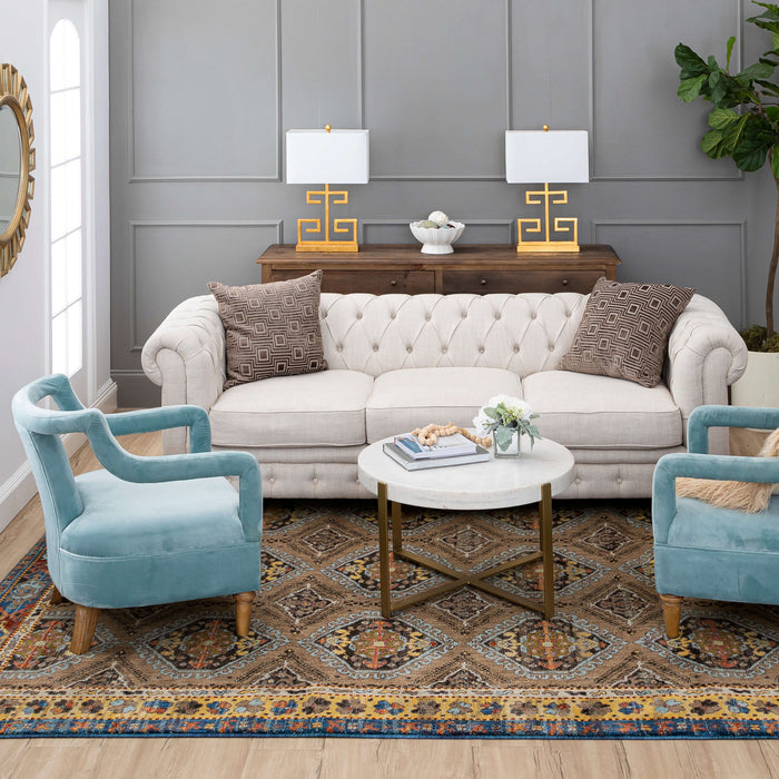 Karastan Pandora Vainglory Taupe Area Rug