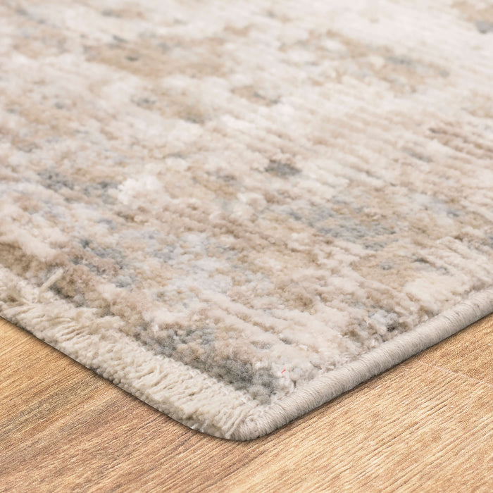 Karastan Solitude Velleta Cream Beige Area Rug