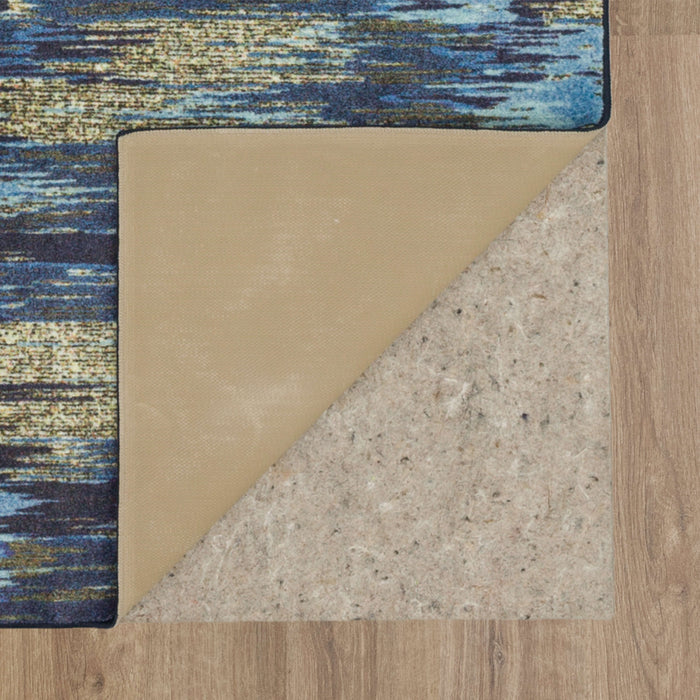 Technicolor Eaton Blue Area Rug