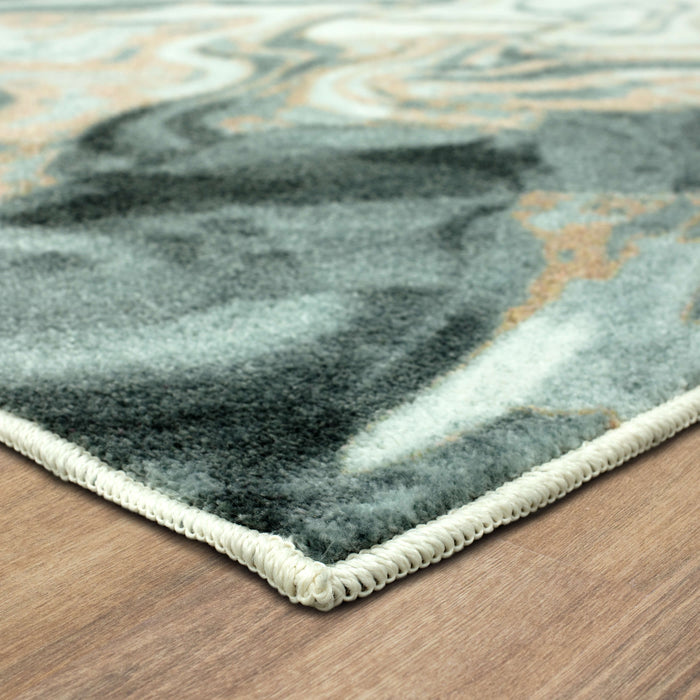 Technicolor Color Crush Blush Area Rug