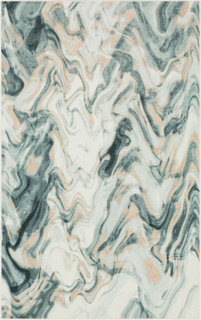 Technicolor Color Crush Blush Area Rug
