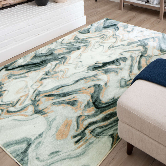 Technicolor Color Crush Blush Area Rug