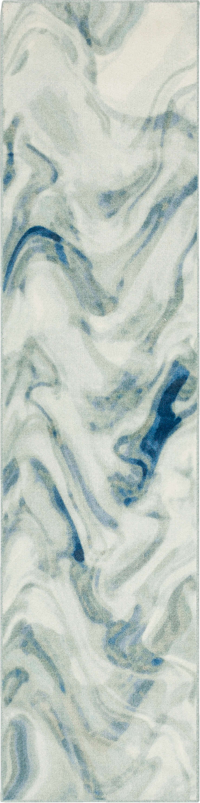 Techinicolor Color Crush Medium Blue Area Rug