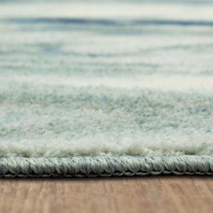 Techinicolor Color Crush Medium Blue Area Rug