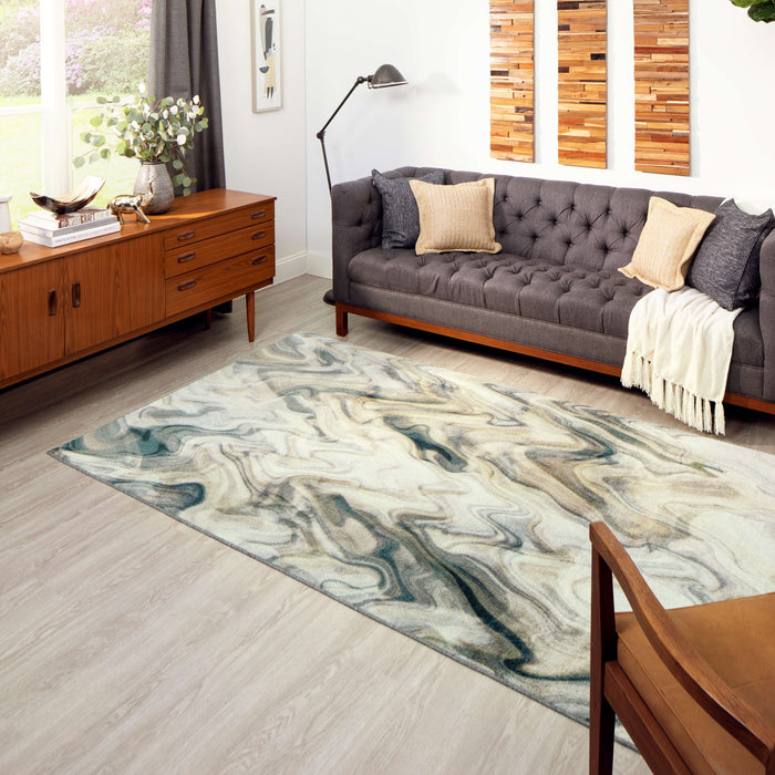 Techinicolor Color Crush Neutral Area Rug