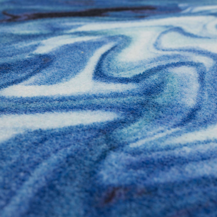 Technicolor Color Crush Blue Area Rug
