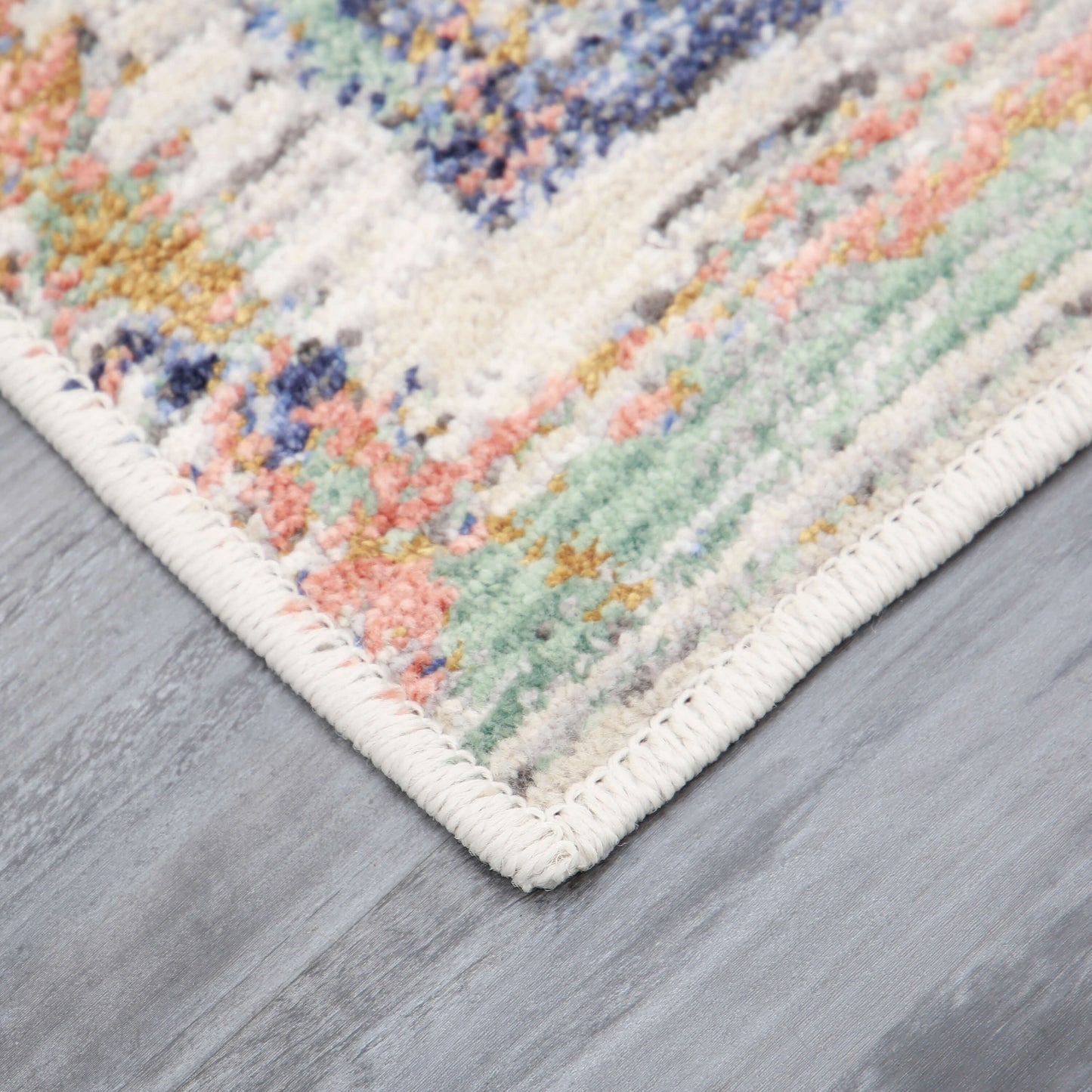 Weathered Squares Multi Area Rug by Scott Living