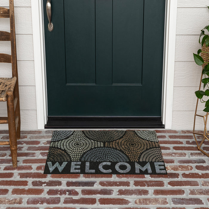 Passage Cirque Gray Door Mat